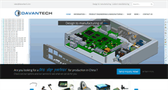 Desktop Screenshot of davantech.com